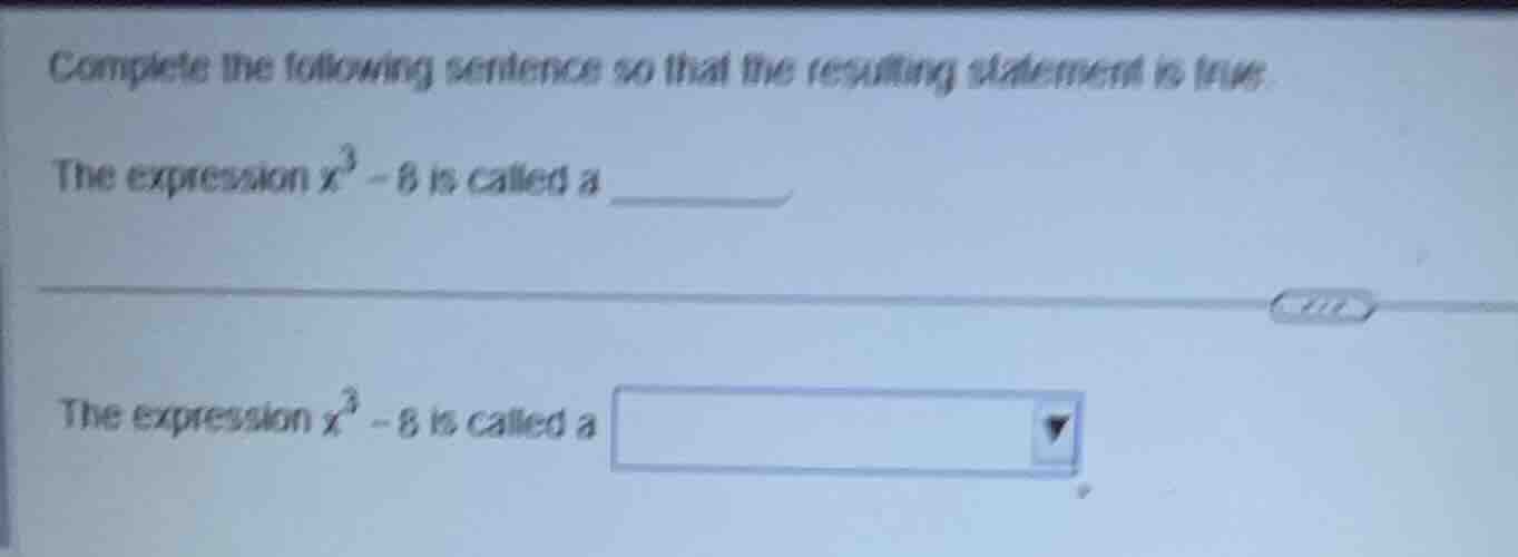 complete the following sentence so that the resulting statement is true…