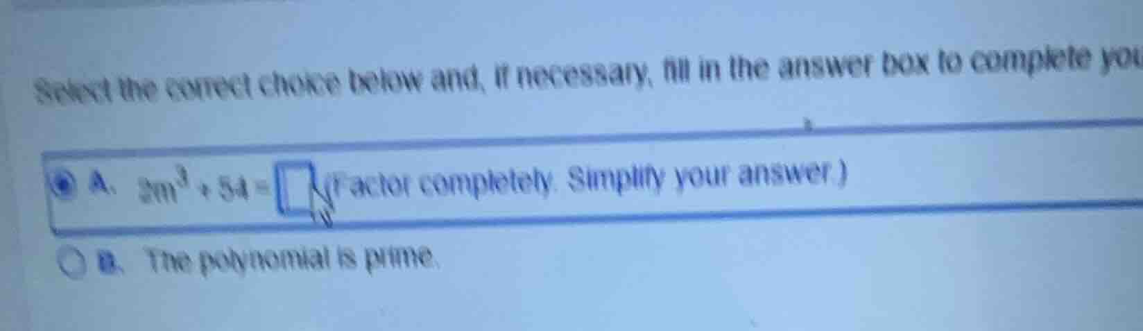 select the correct choice below and, if necessary, fill in the answer b…