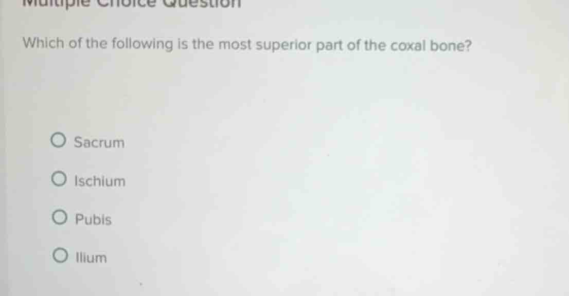 multiple choice question which of the following is the most superior pa…