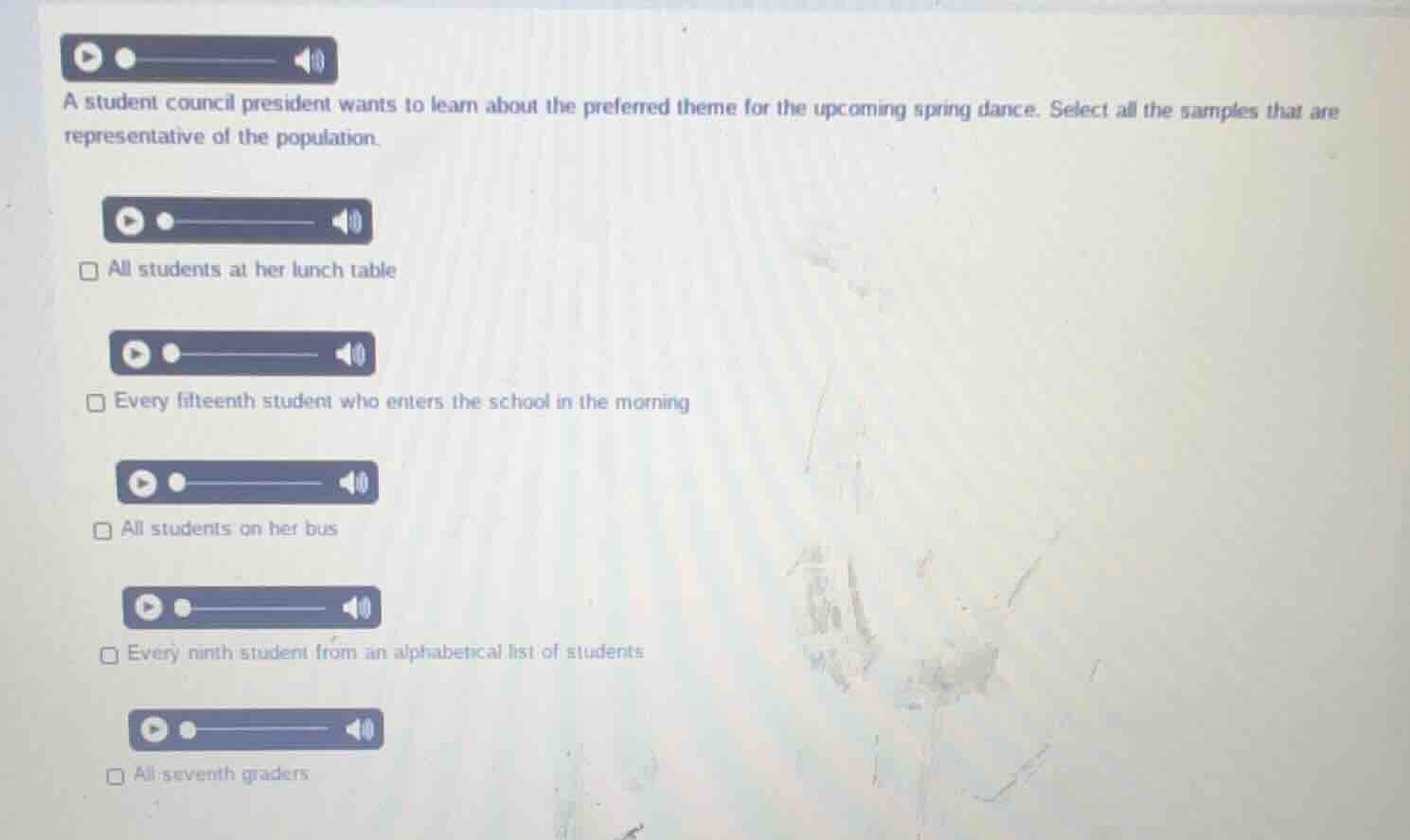 a student council president wants to learn about the preferred theme fo…