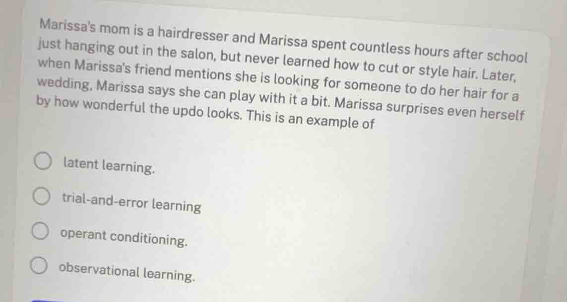 marissas mom is a hairdresser and marissa spent countless hours after s…