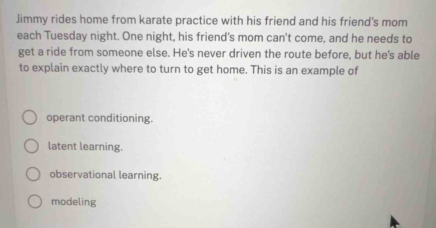 jimmy rides home from karate practice with his friend and his friends m…