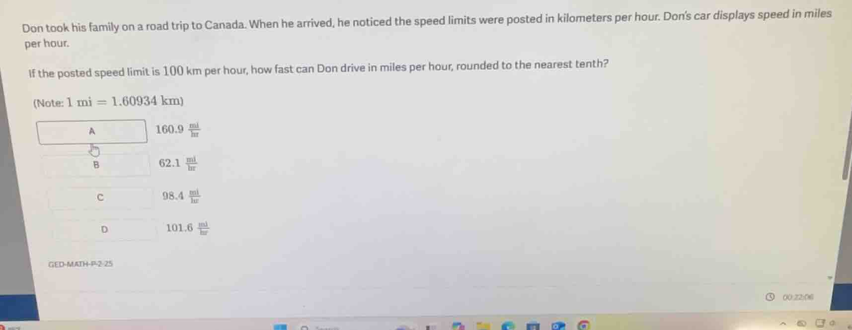 don took his family on a road trip to canada. when he arrived, he notic…