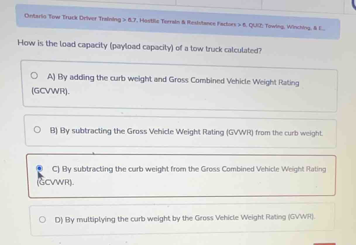how is the load capacity (payload capacity) of a tow truck calculated? …