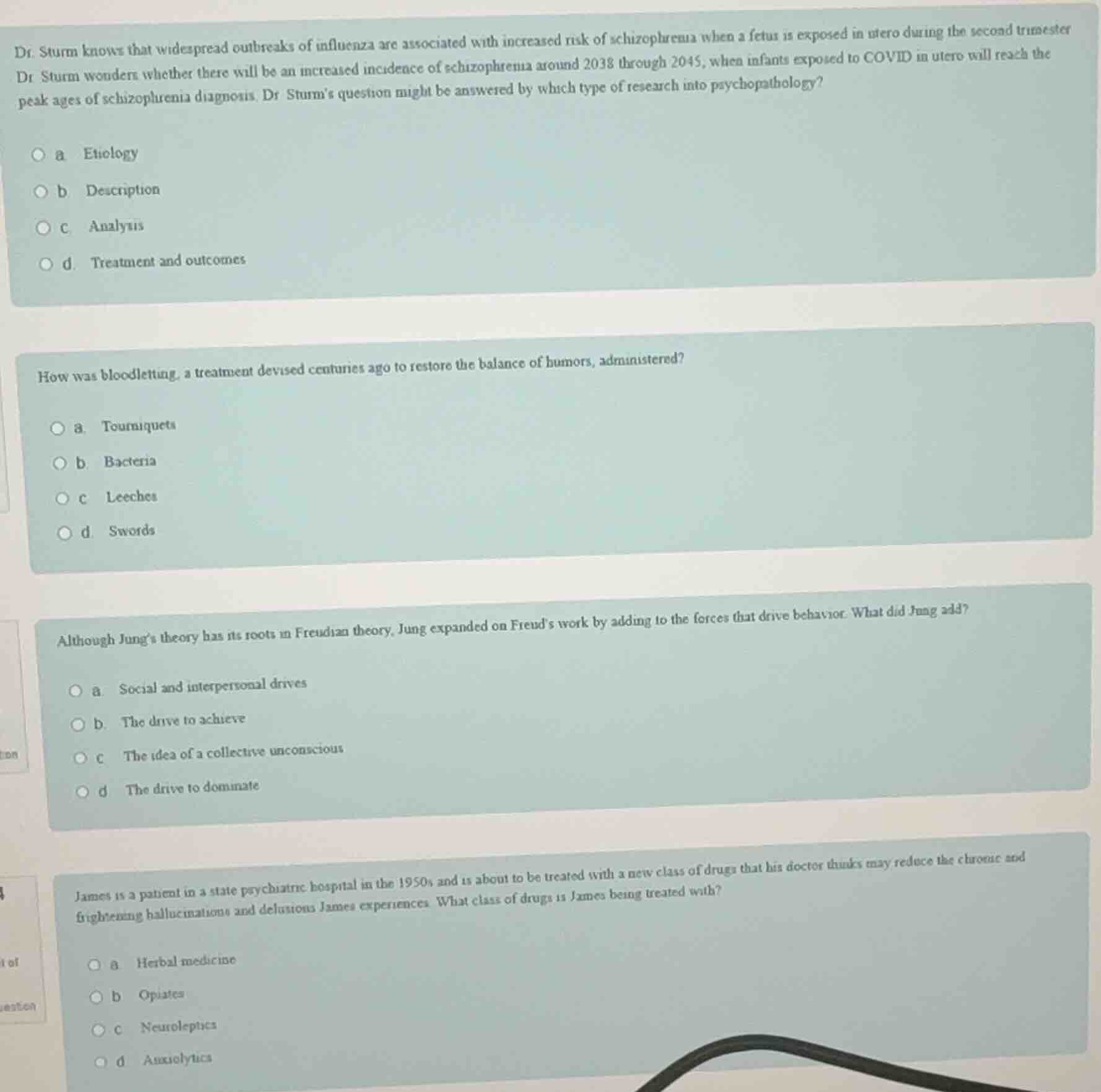 dr. sturm knows that widespread outbreaks of influenza are associated w…