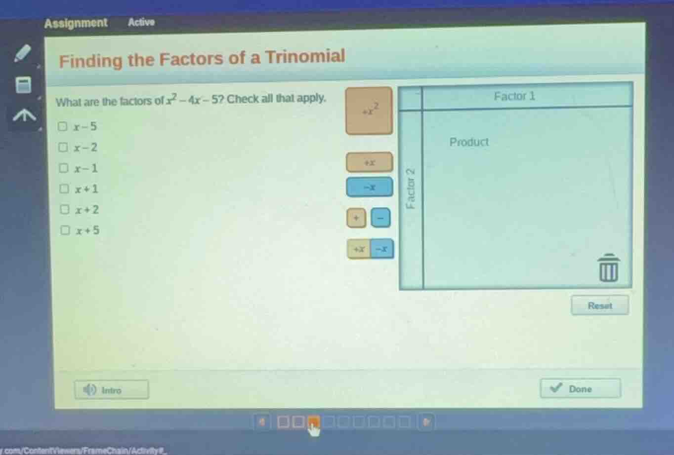 finding the factors of a trinomial what are the factors of \\(x^2 - 4x …