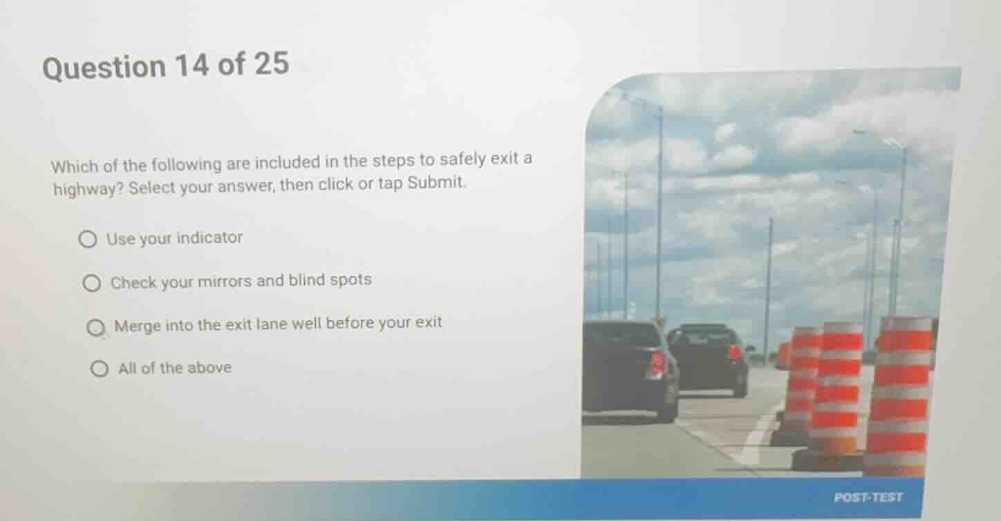 question 14 of 25 which of the following are included in the steps to s…