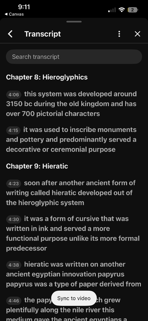 chapter 8: hieroglyphics 4:06 this system was developed around 3150 bc …