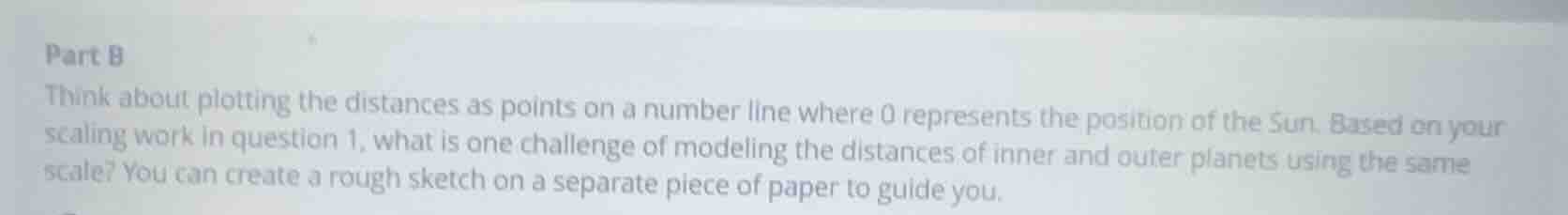part b think about plotting the distances as points on a number line wh…