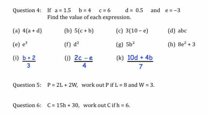 question 4: if \\(a = 1.5\\) \\(b = 4\\) \\(c = 6\\) \\(d = 0.5\\) and …