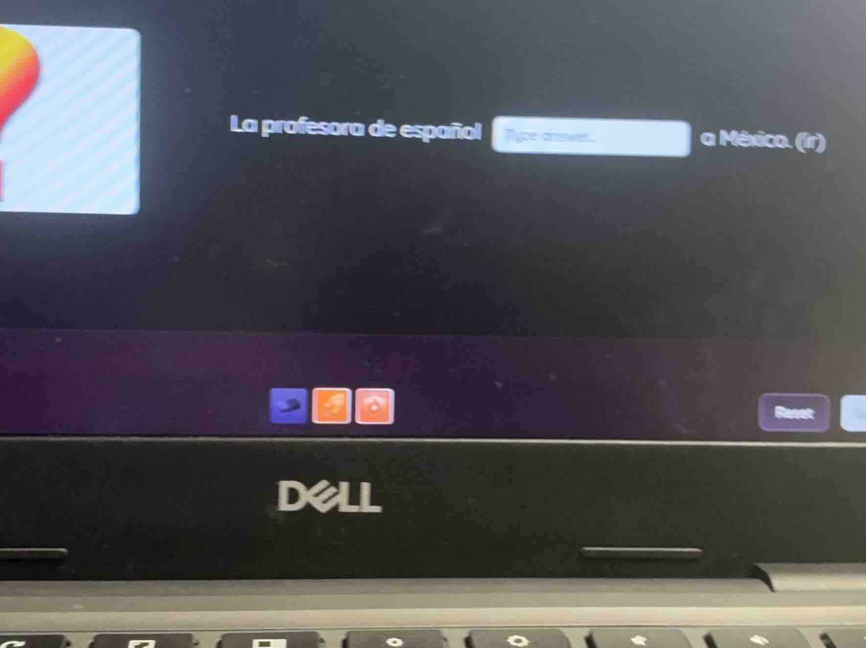 la profesora de español type answer... a méxico. (ir)
