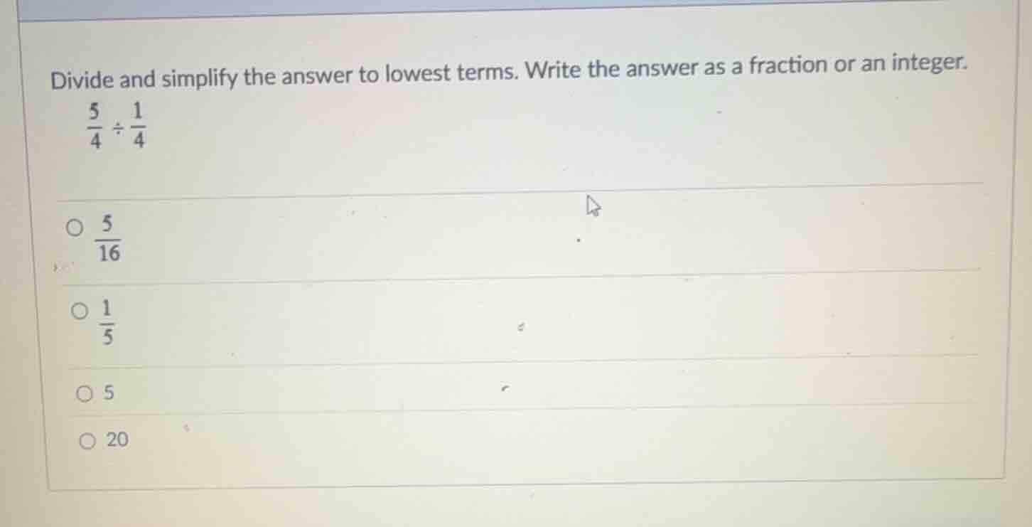 divide and simplify the answer to lowest terms. write the answer as a f…