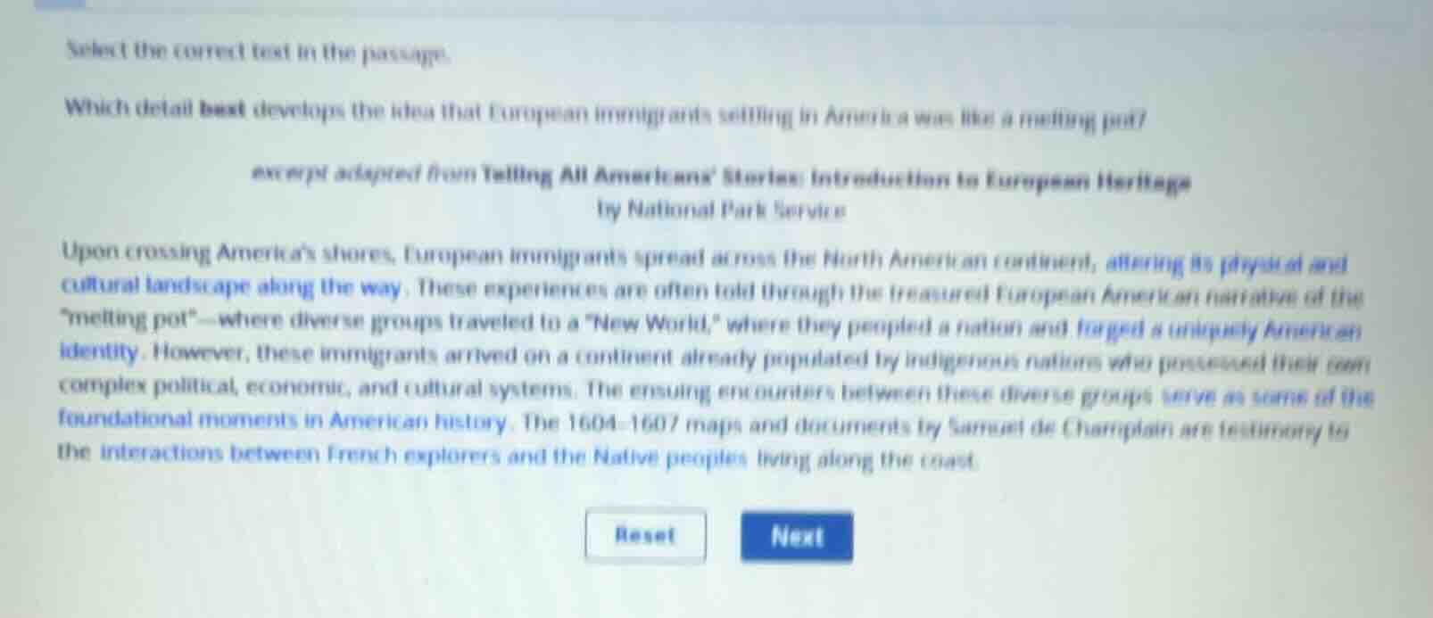 select the correct text in the passage. which detail best develops the …