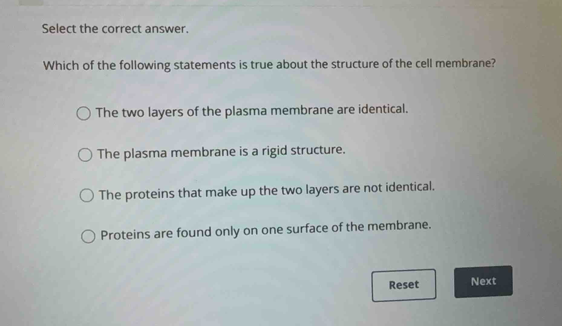 select the correct answer. which of the following statements is true ab…