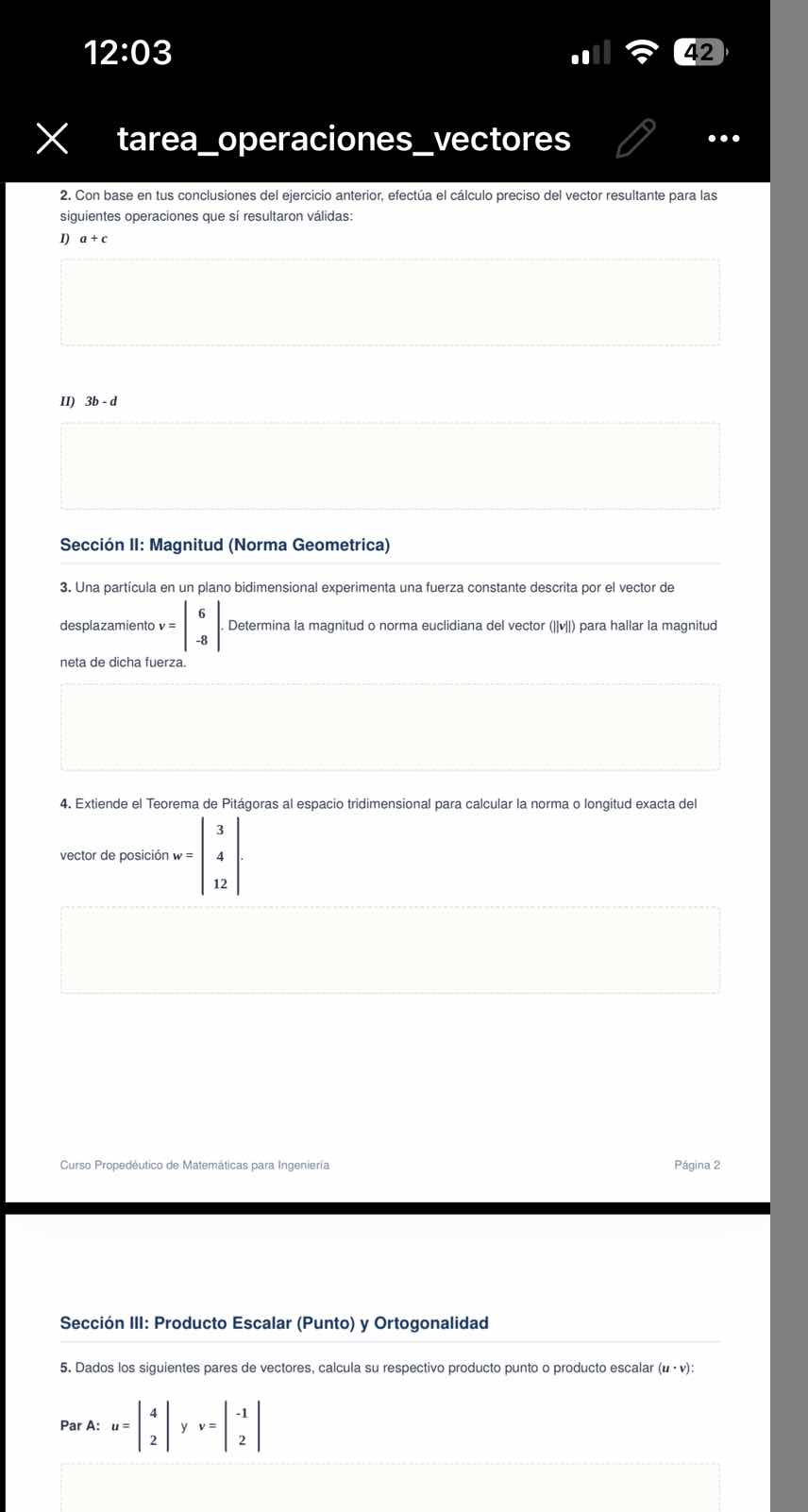 2. con base en tus conclusiones del ejercicio anterior, efectúa el cálc…