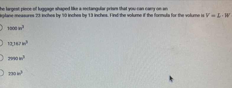 the largest piece of luggage shaped like a rectangular prism that you c…