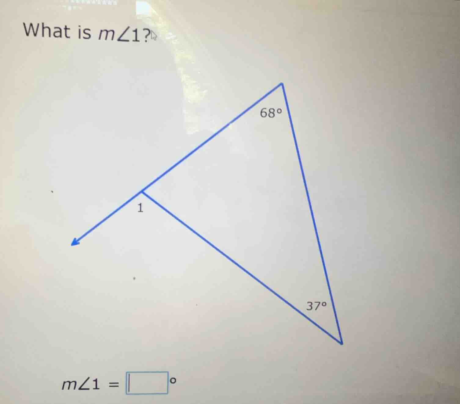 what is \\(m\\angle 1\\)? \\(m\\angle 1 = \\boxed{\\phantom{x}}^{\\circ…