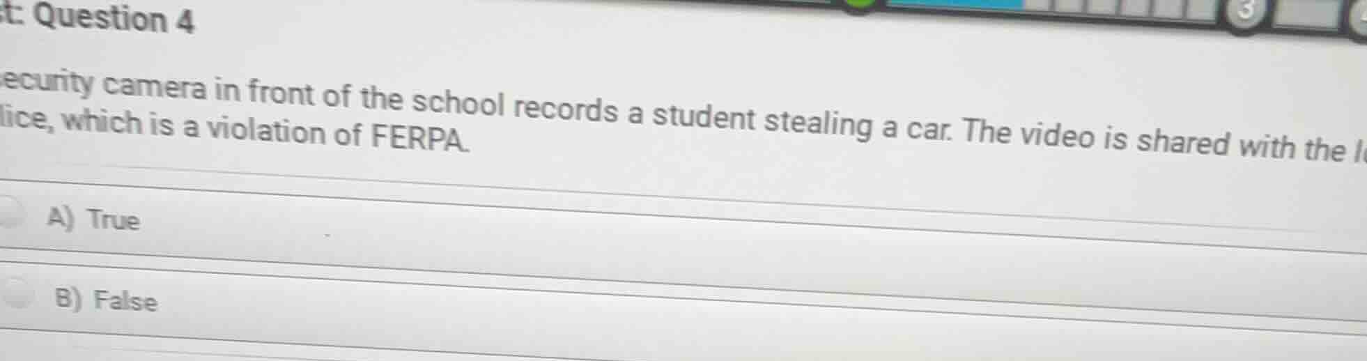 question 4 a security camera in front of the school records a student s…