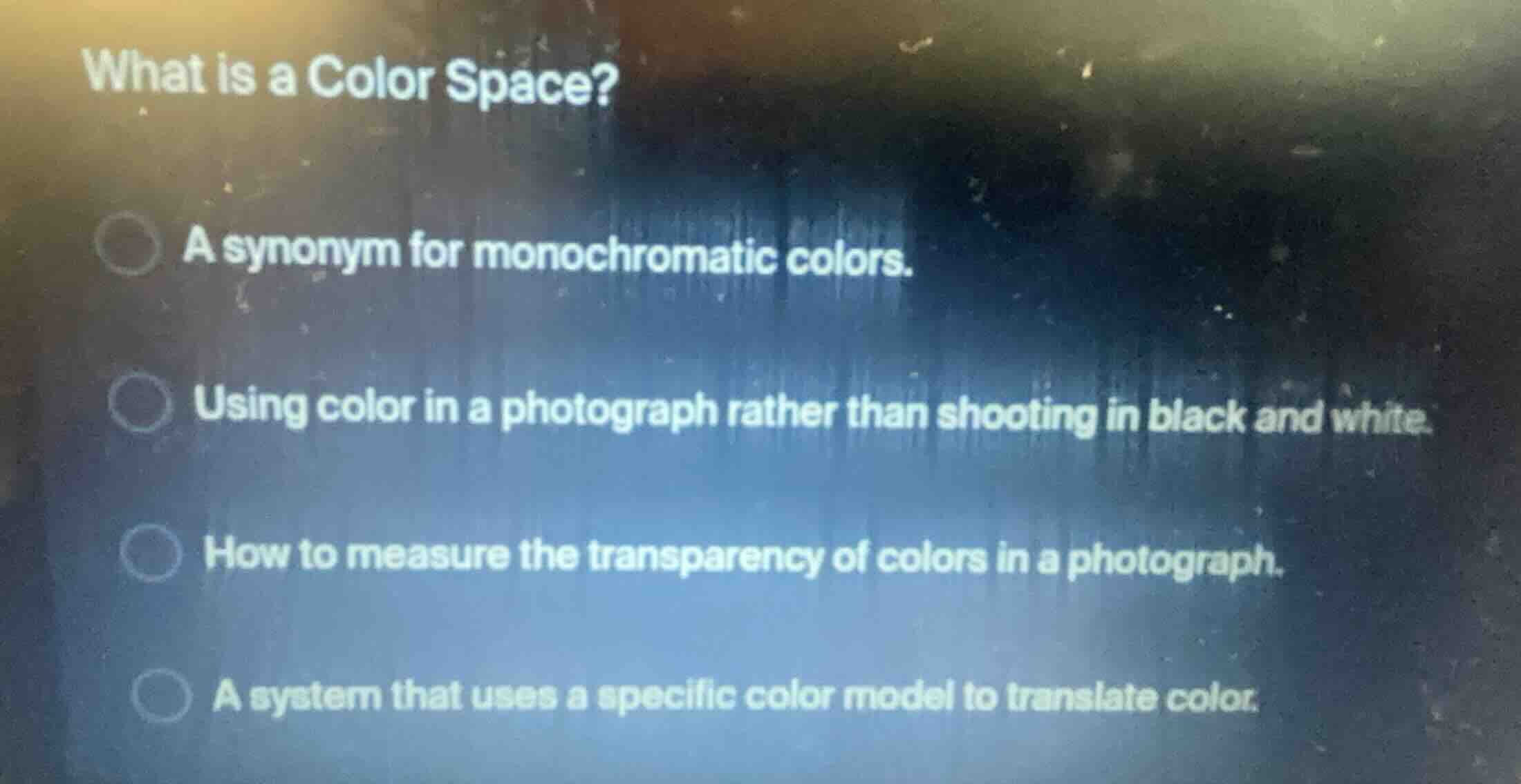what is a color space? a synonym for monochromatic colors. using color …
