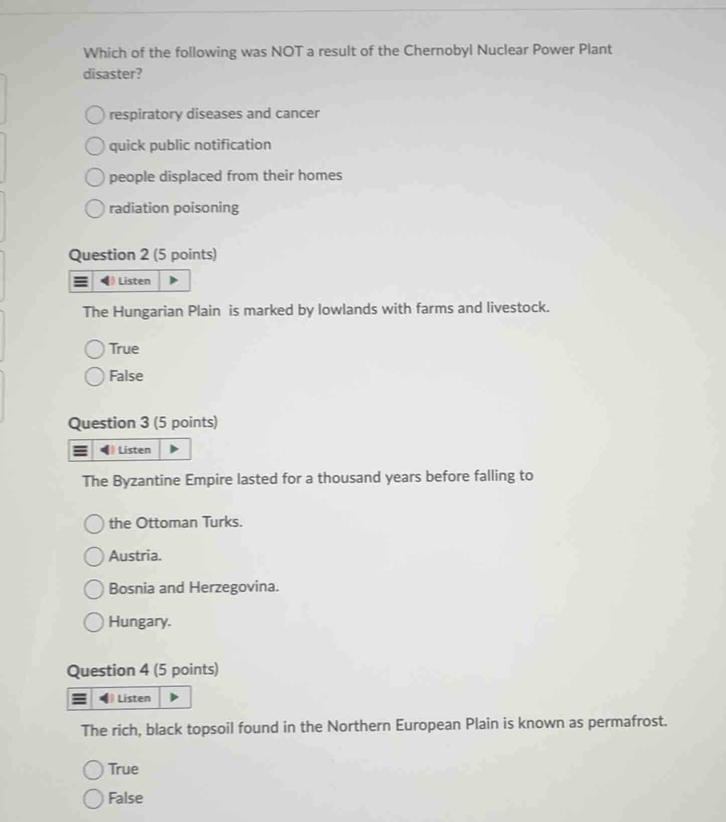 which of the following was not a result of the chernobyl nuclear power …