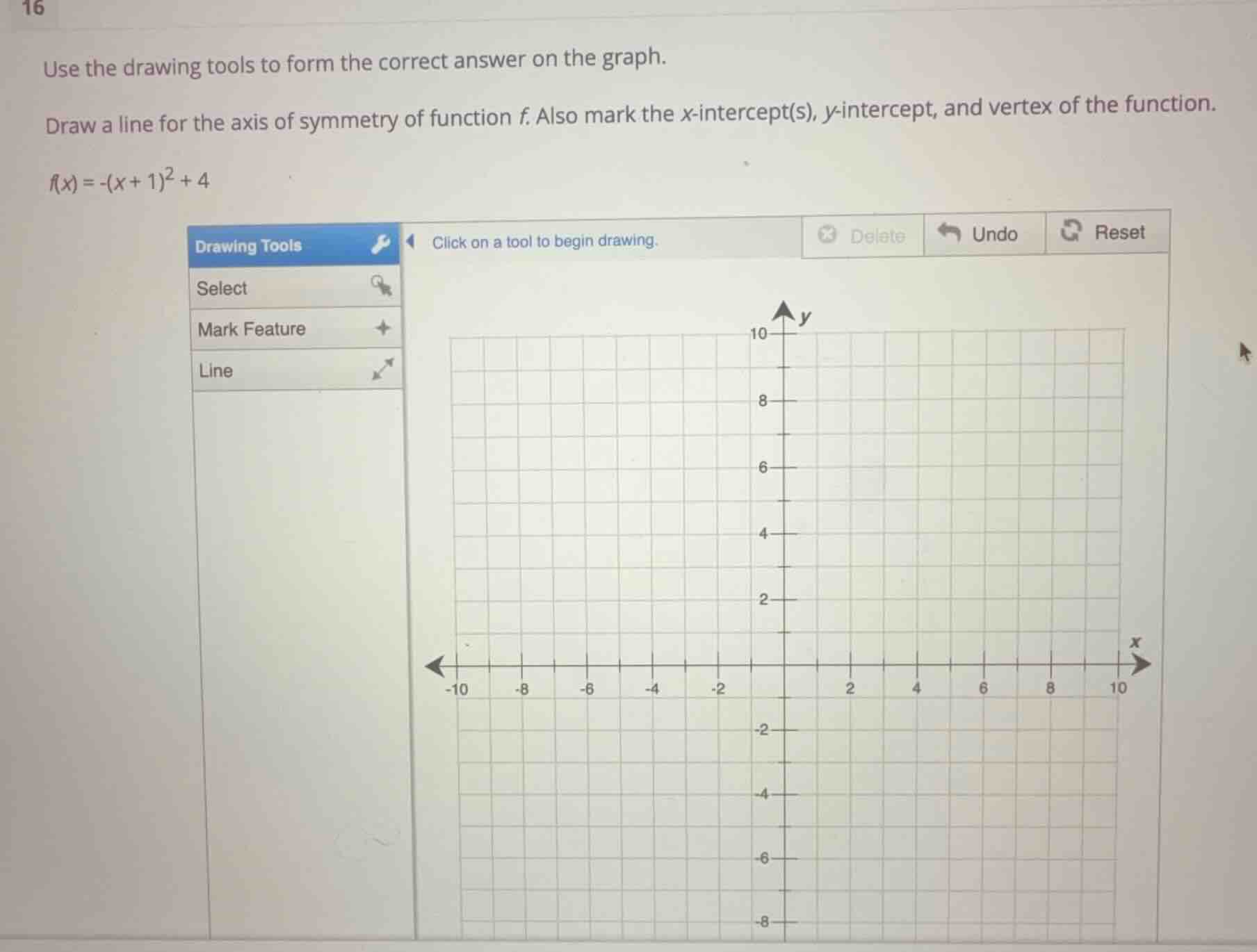use the drawing tools to form the correct answer on the graph. draw a l…