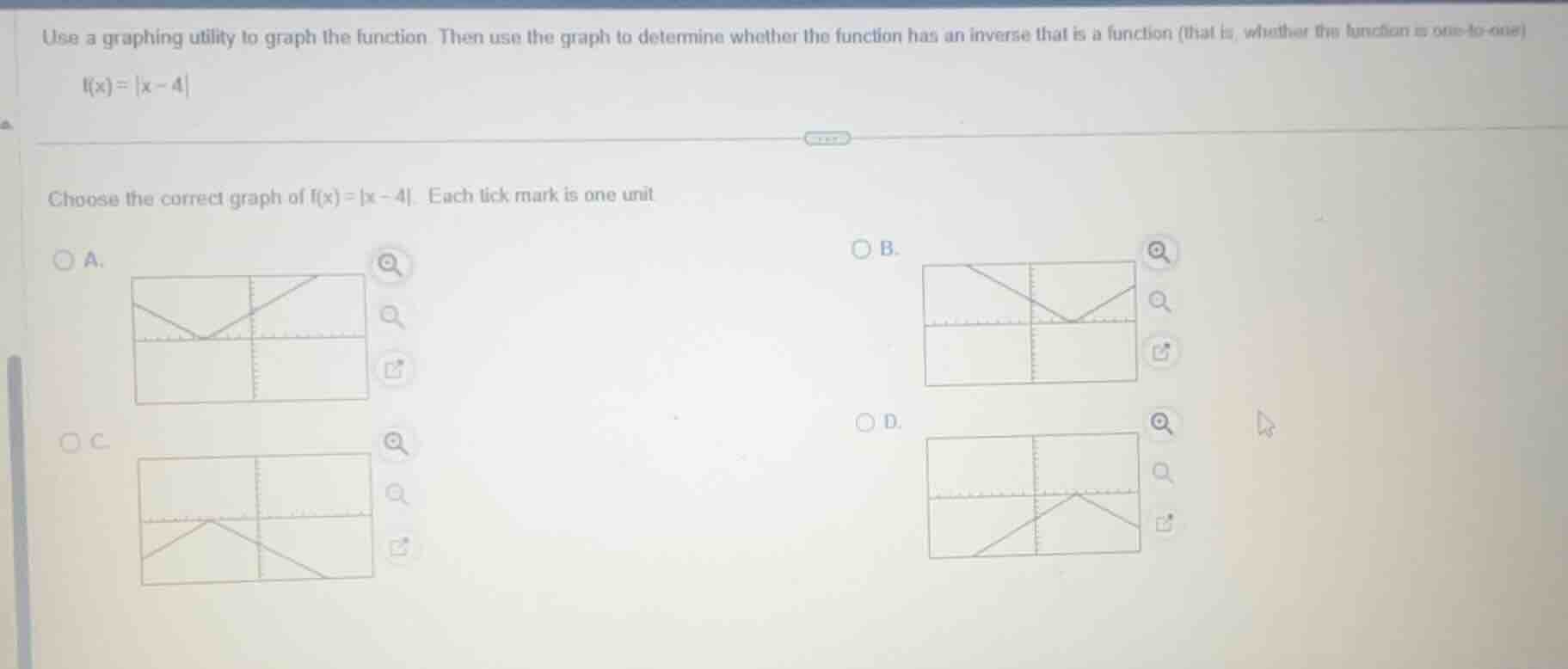 use a graphing utility to graph the function. then use the graph to det…