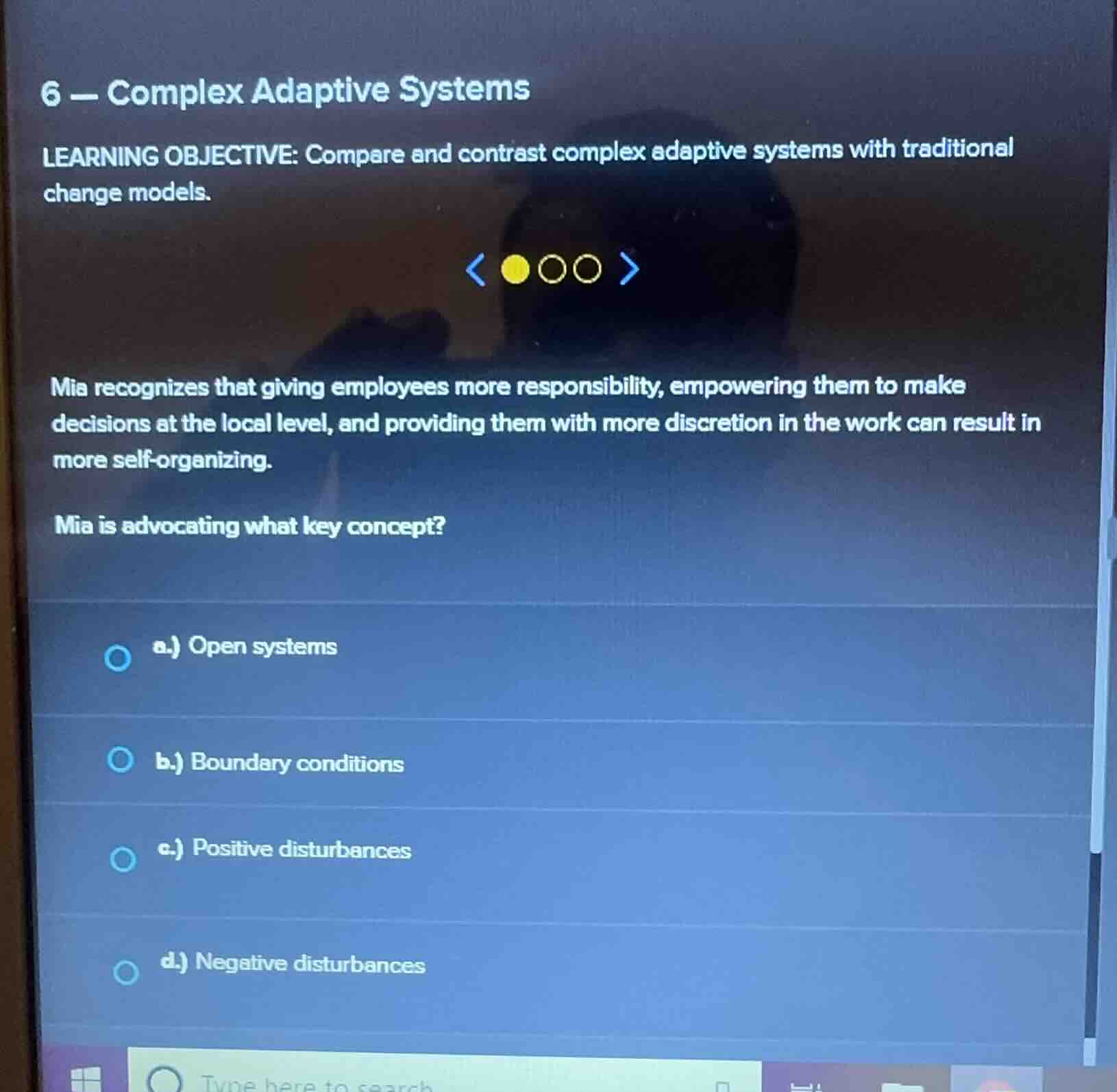 6 - complex adaptive systems learning objective: compare and contrast c…