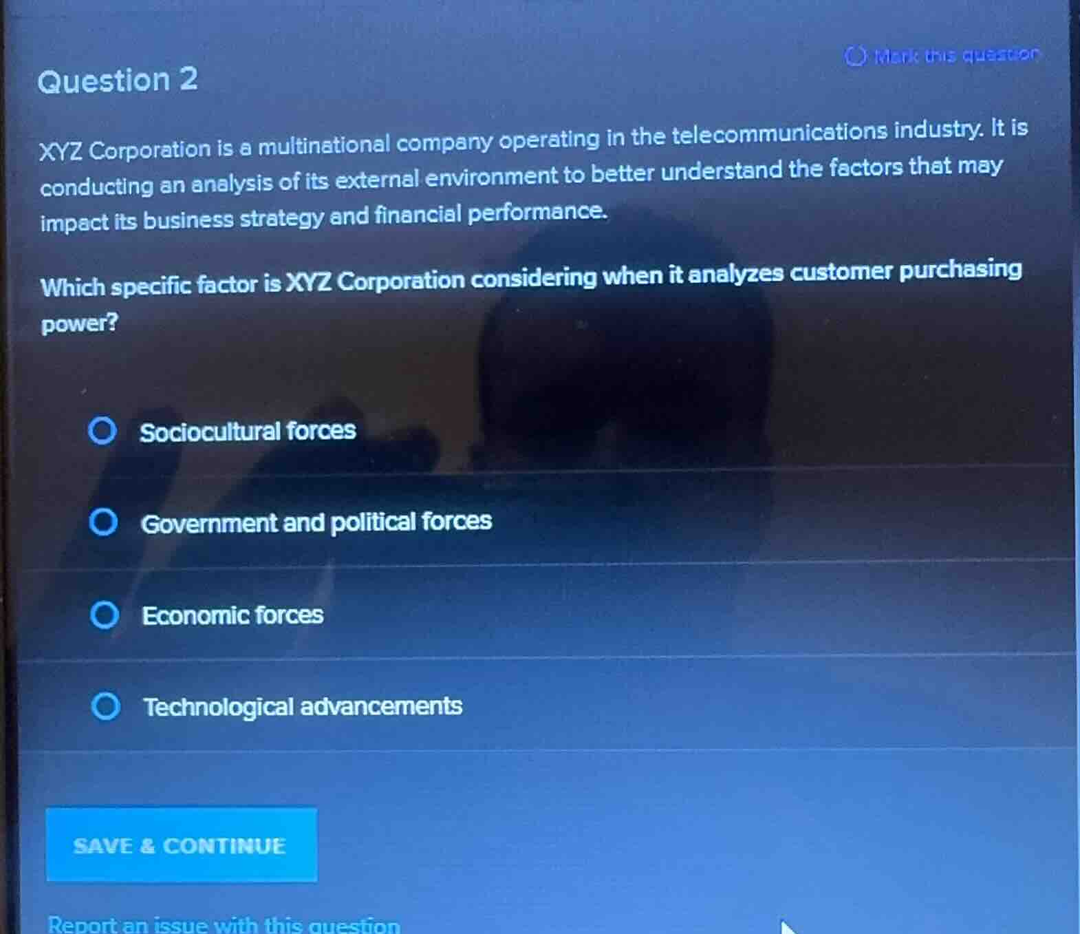 question 2 xyz corporation is a multinational company operating in the …