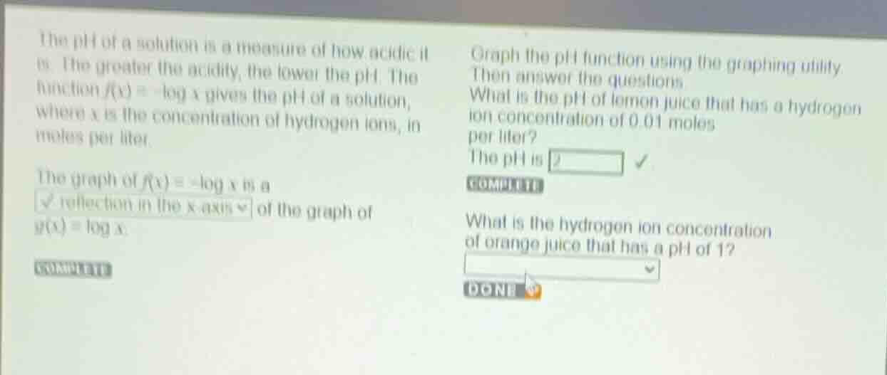 the ph of a solution is a measure of how acidic it is. the greater the …