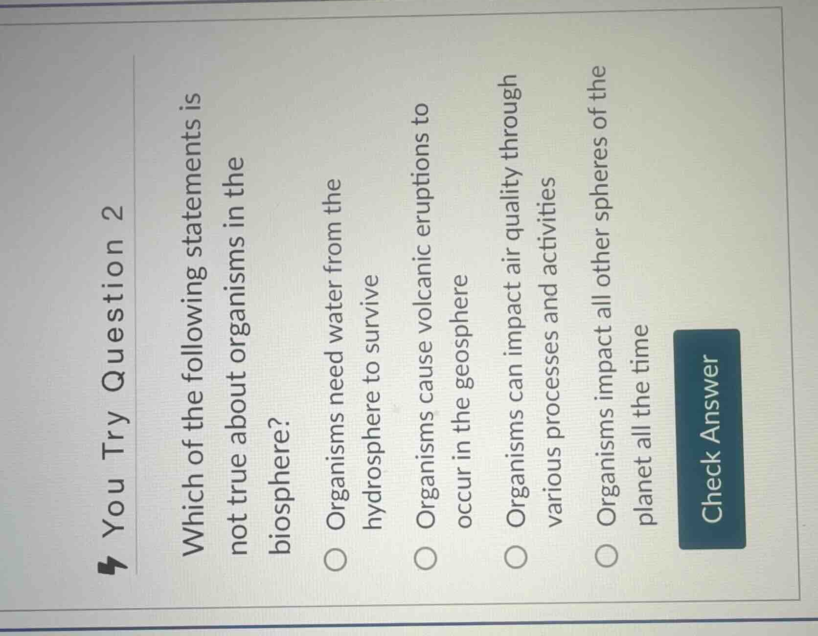 you try question 2 which of the following statements is not true about …