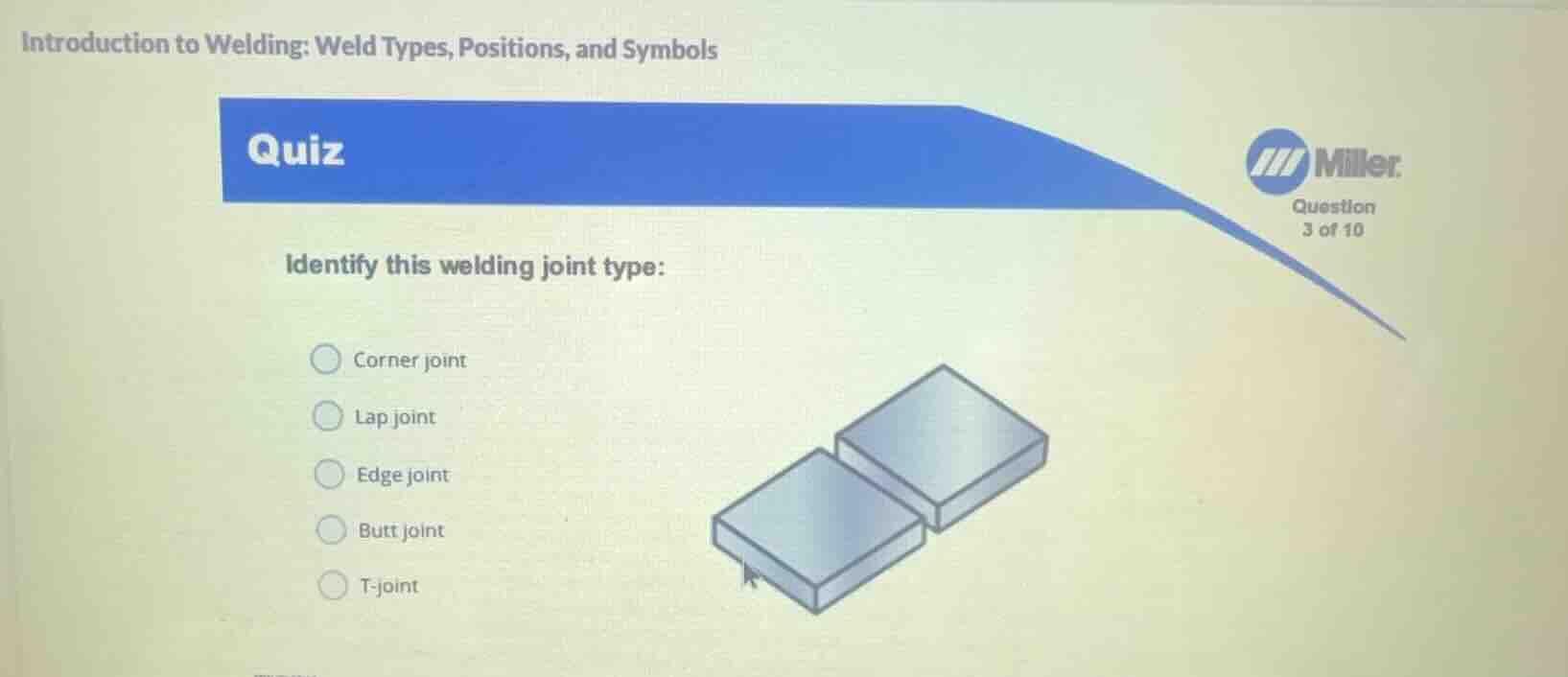 introduction to welding: weld types, positions, and symbols quiz identi…
