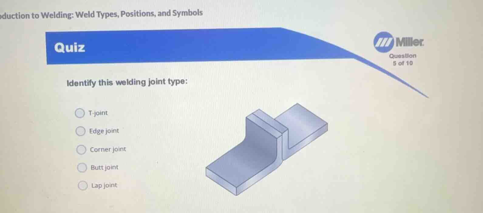 introduction to welding: weld types, positions, and symbols quiz questi…