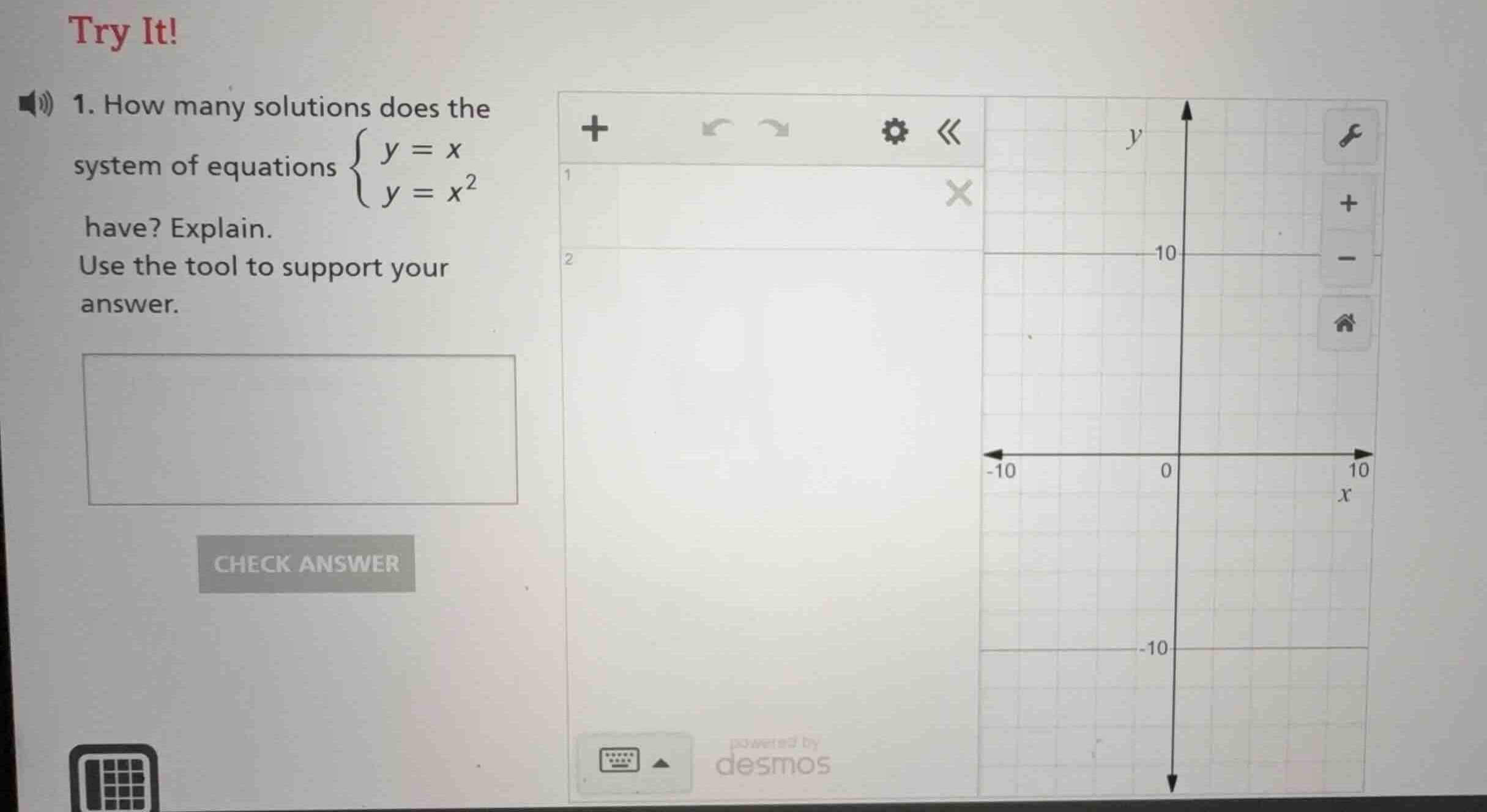 try it! 1. how many solutions does the system of equations \\(\\begin{c…
