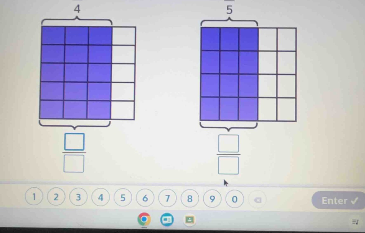 4 \\frac{\\box}{\\box} 5 \\frac{\\box}{\\box}