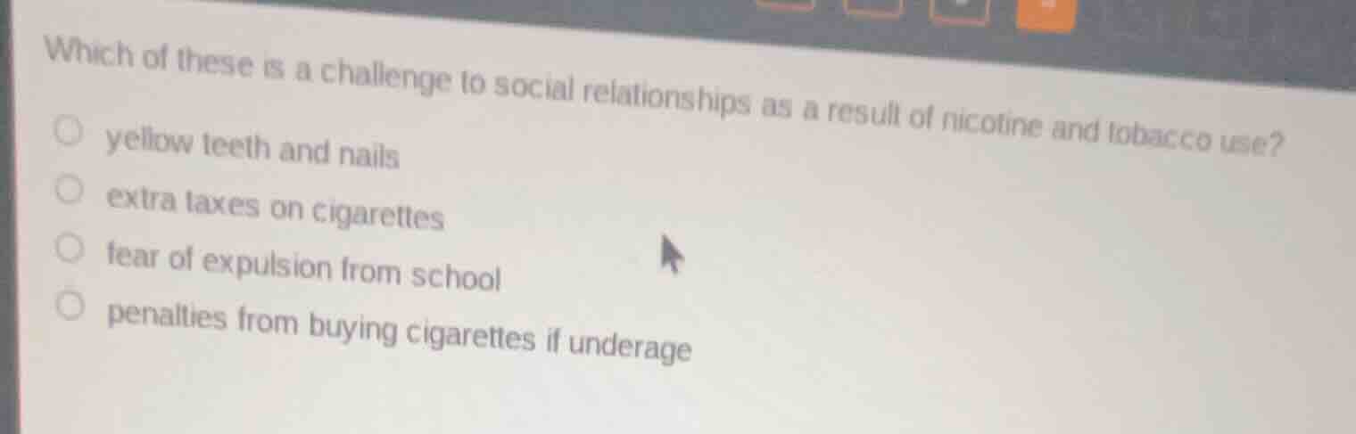 which of these is a challenge to social relationships as a result of ni…