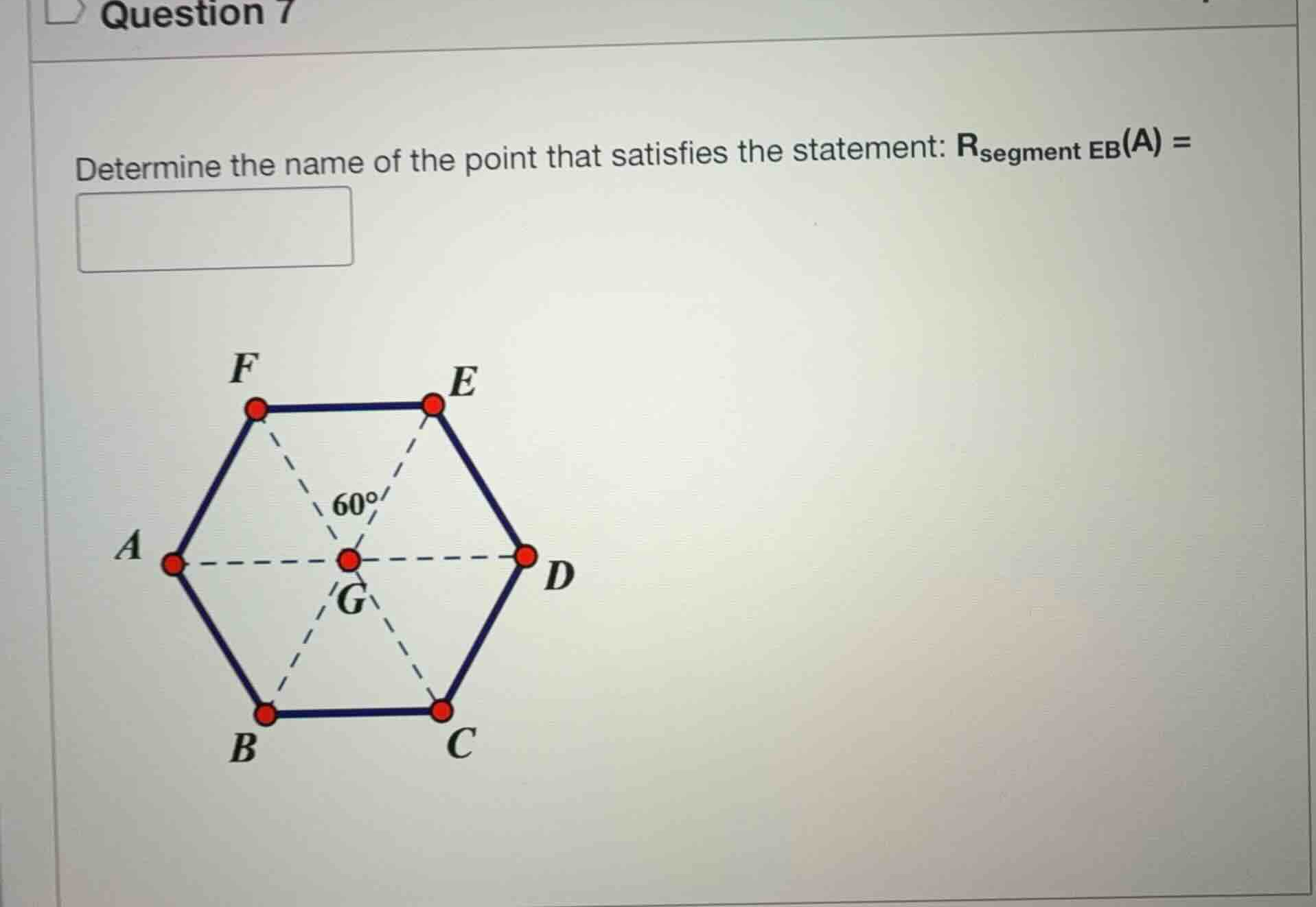determine the name of the point that satisfies the statement: \\(r_{\\t…