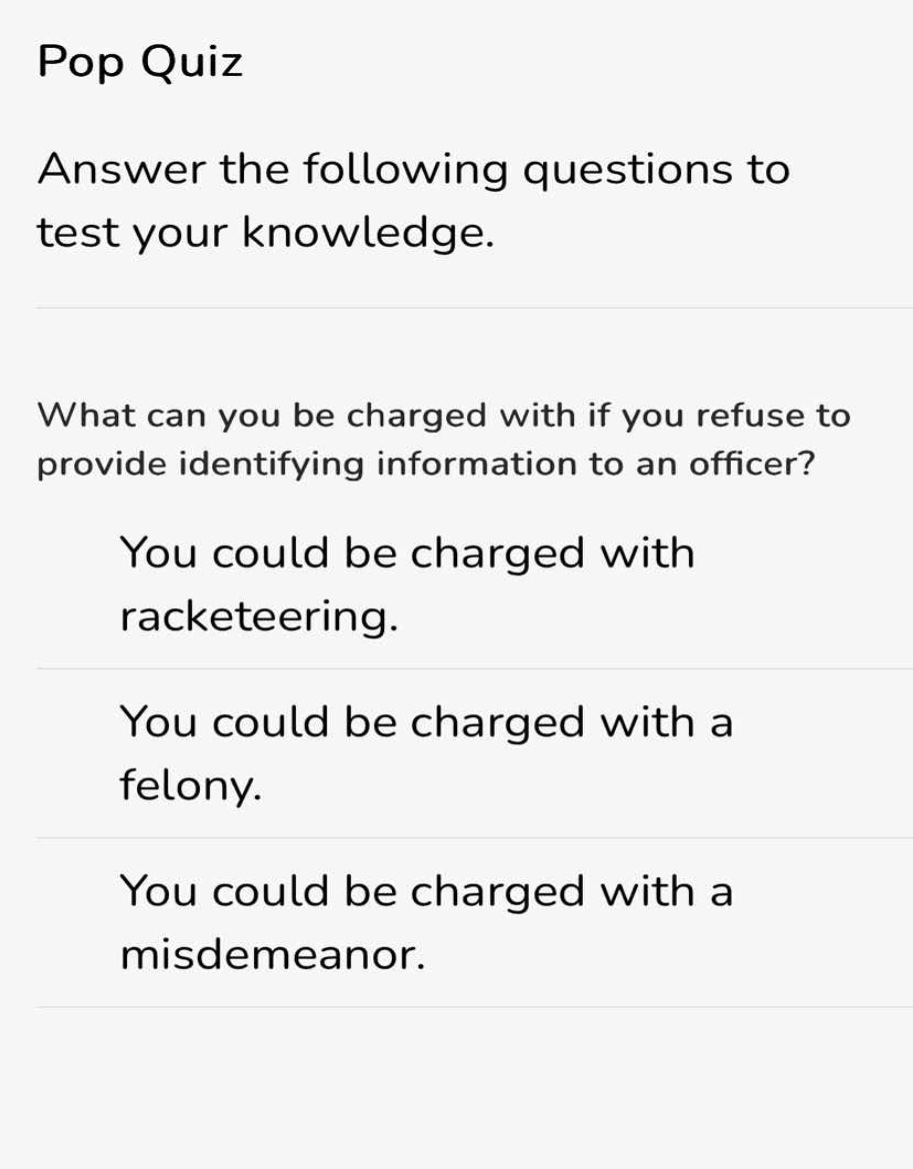 pop quiz answer the following questions to test your knowledge. what ca…