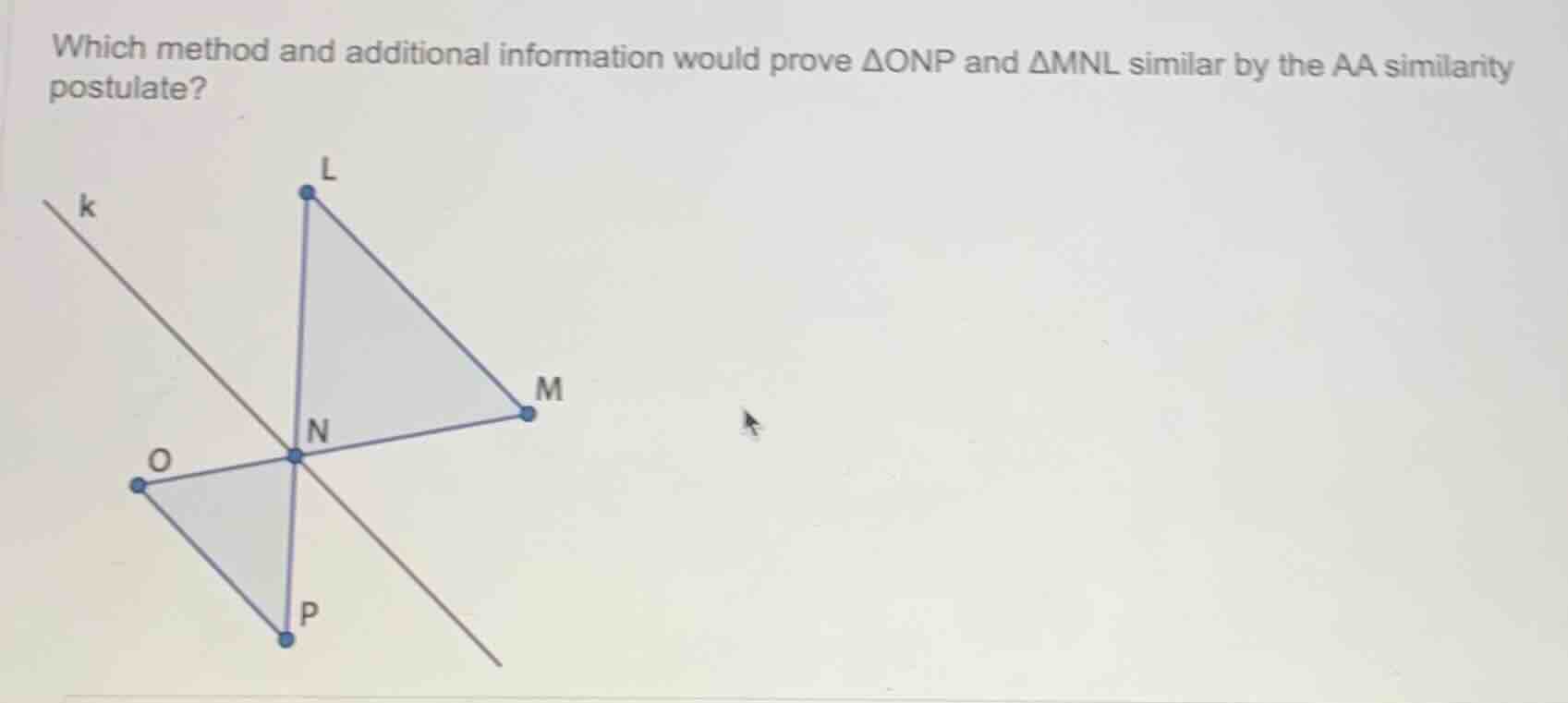which method and additional information would prove \\(\\delta onp\\) a…