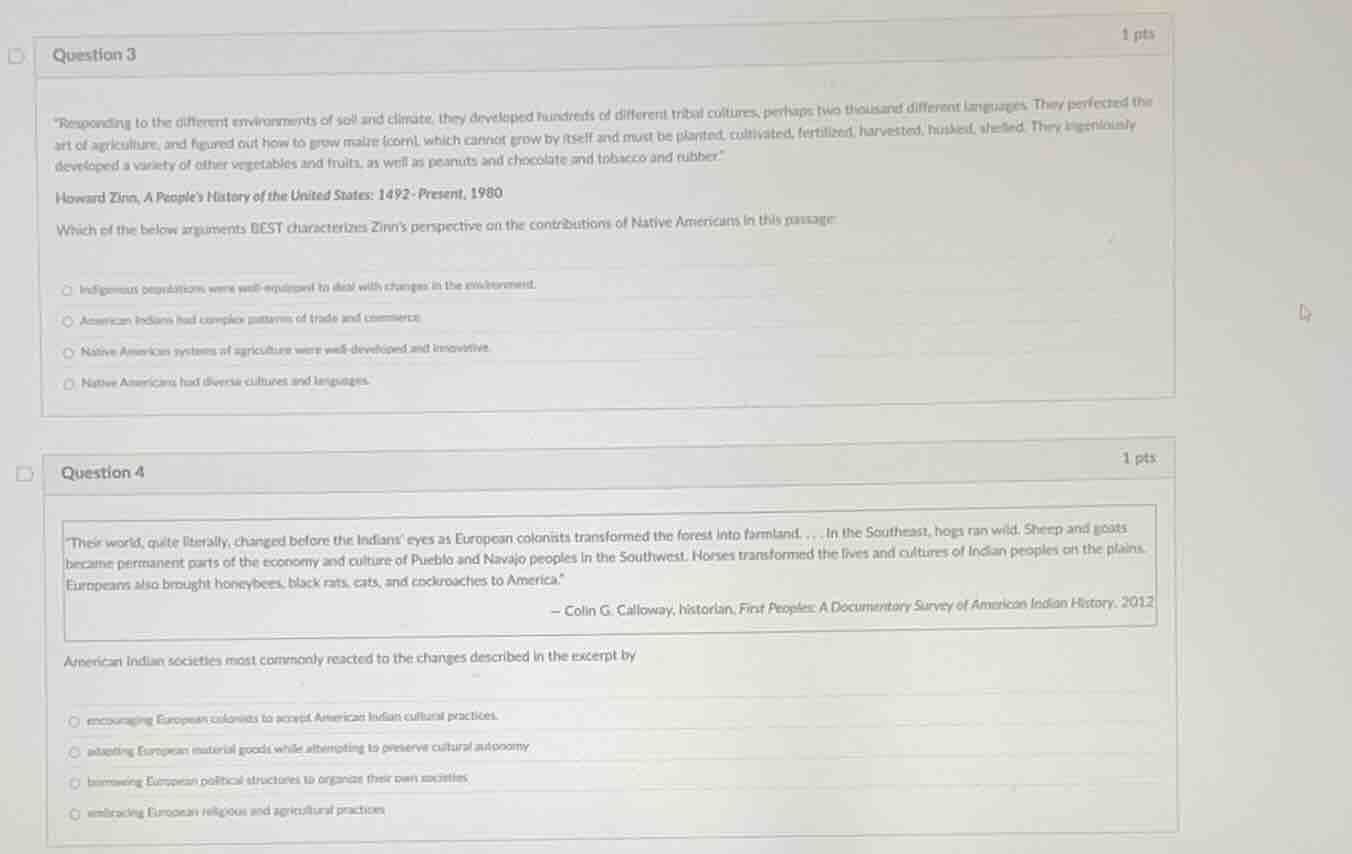 question 3 1 pts esponding to the different environments of soil and cl…