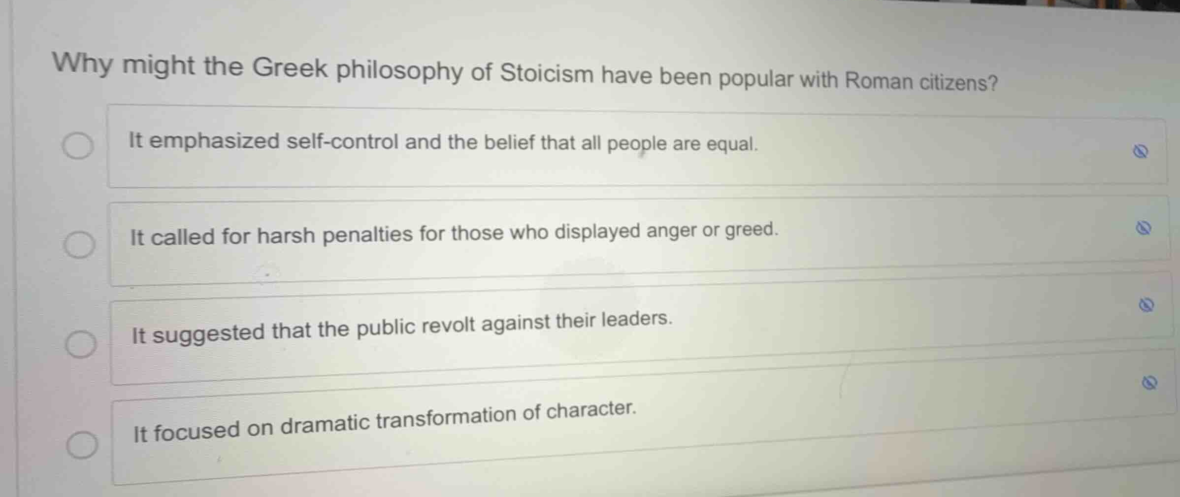 why might the greek philosophy of stoicism have been popular with roman…