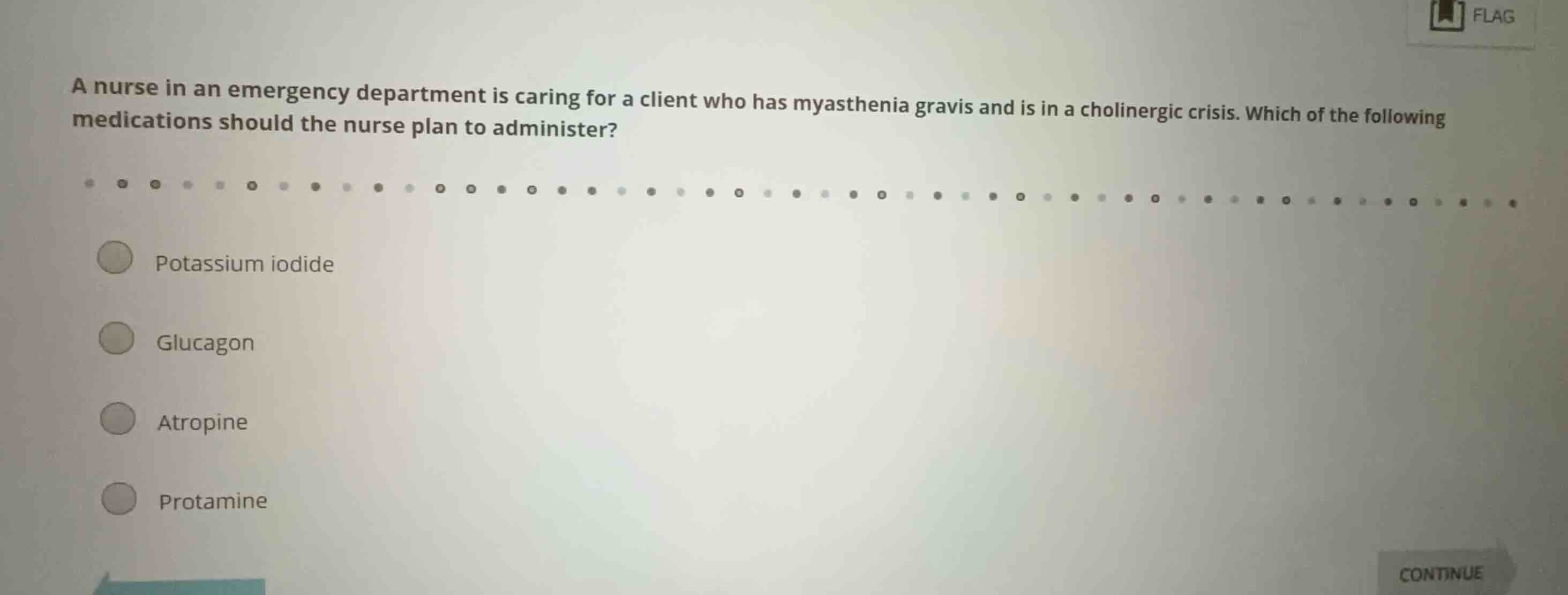 a nurse in an emergency department is caring for a client who has myast…