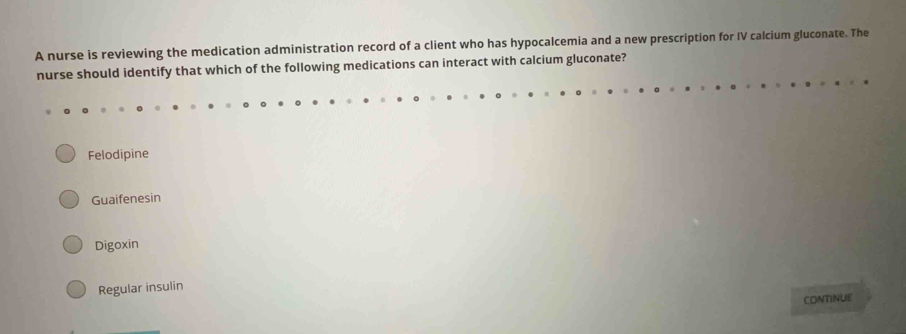 a nurse is reviewing the medication administration record of a client w…