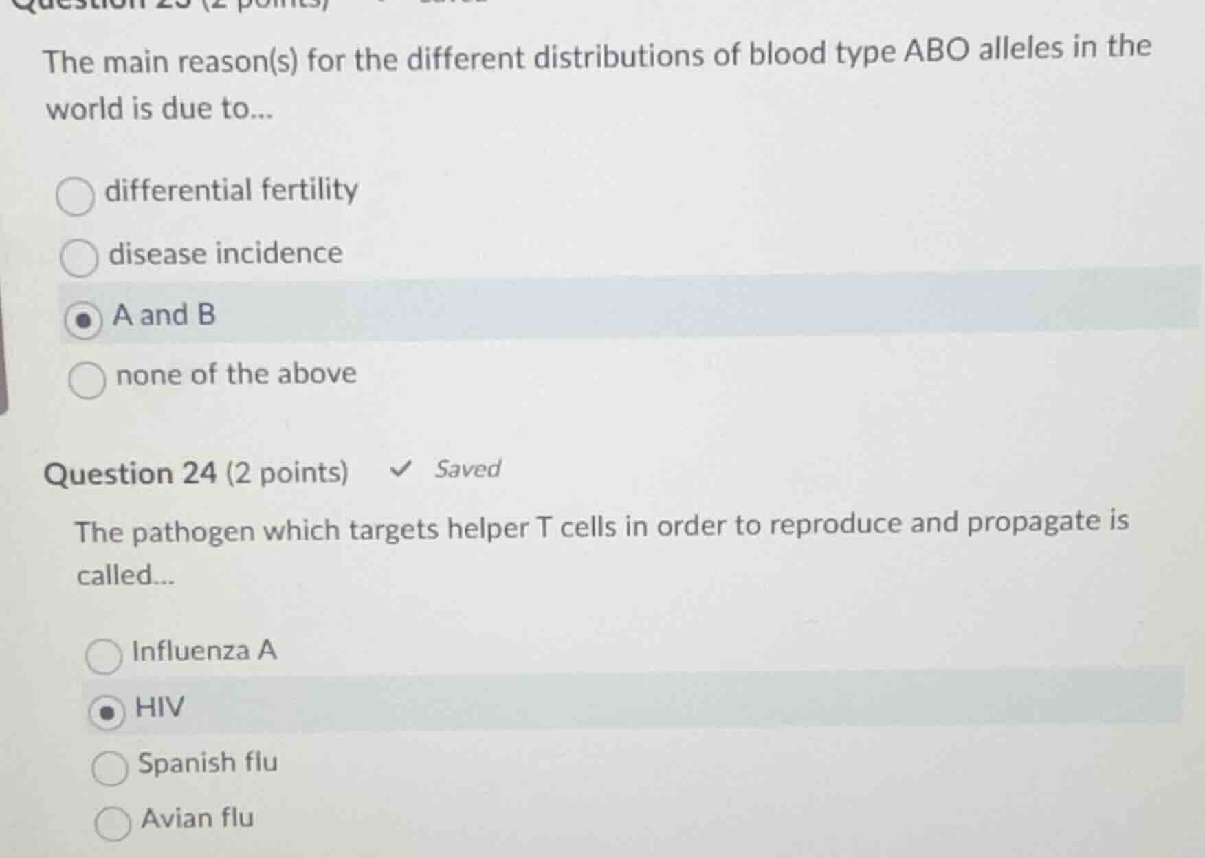 question 23 (2 points) the main reason(s) for the different distributio…
