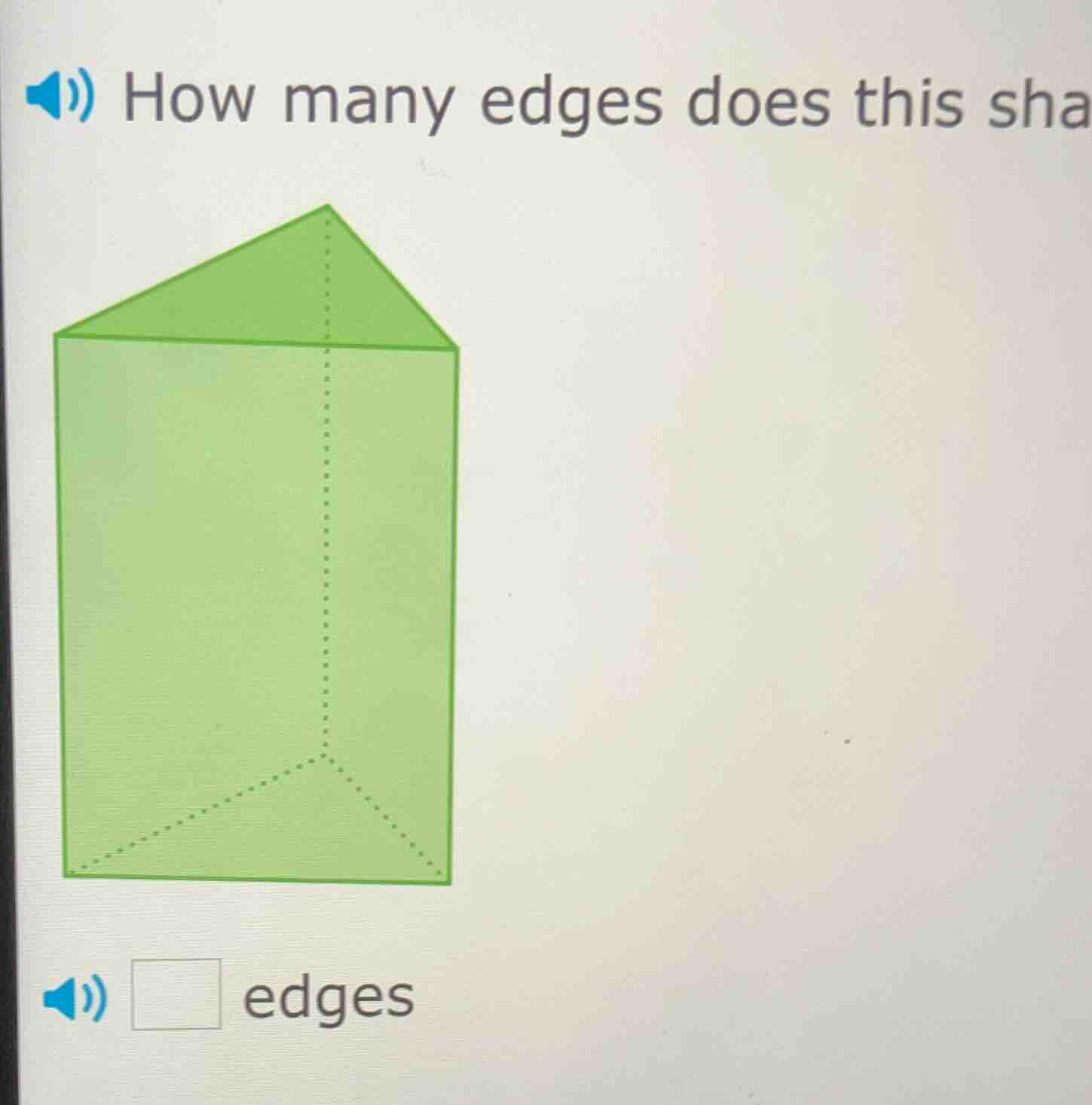 how many edges does this shape have? edges