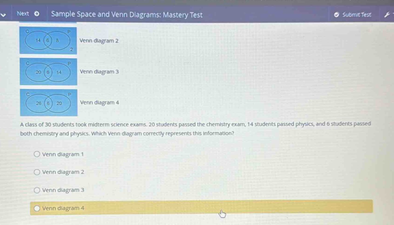 venn diagram 2 venn diagram 3 venn diagram 4 a class of 30 students too…
