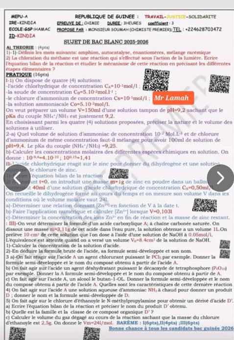 mepu-a republique de guinee : travail-justice-solidarite ire-kindia epr…