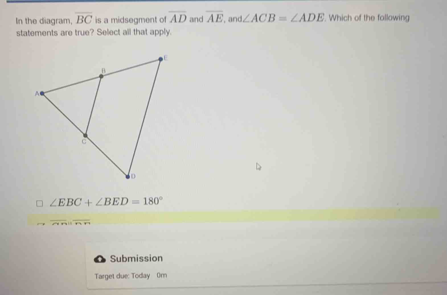 Question was provided via image upload.