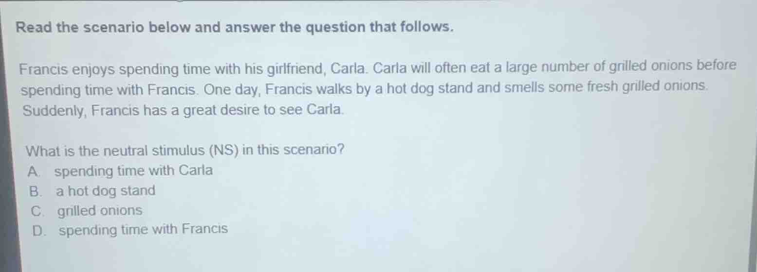 read the scenario below and answer the question that follows. francis e…