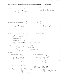 refresher course math 1050 and 1060 practice problems set e spring 2008…