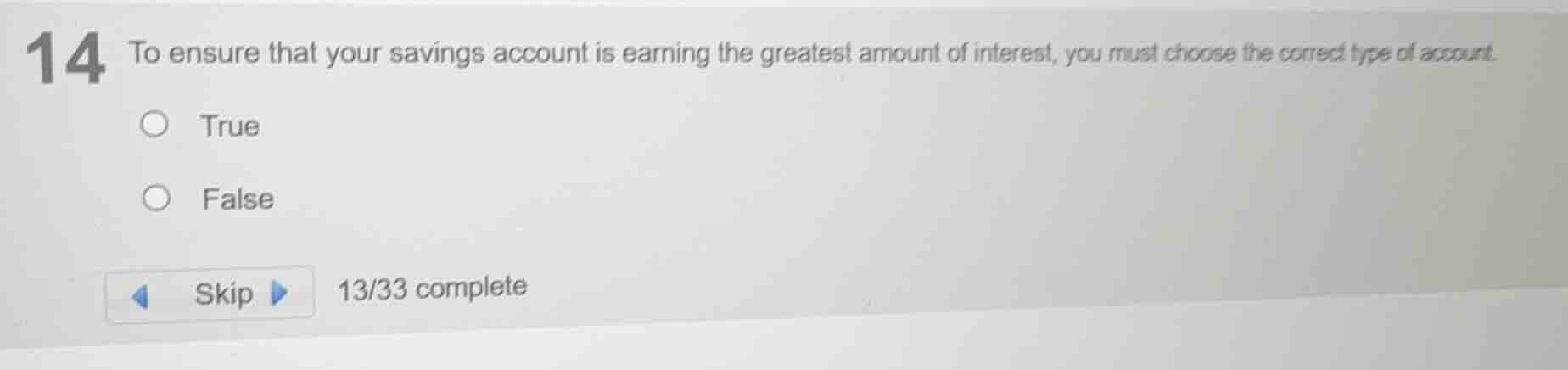 14 to ensure that your savings account is earning the greatest amount o…